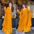 Haldi Special Anarkali Gown Dupatta Set